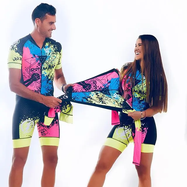 Женский костюм для триатлона, одежда, обтягивающие костюмы, Боди roupa de ciclismo feminino, женские комбинезоны, триатлоновые комплекты - Цвет: as picture