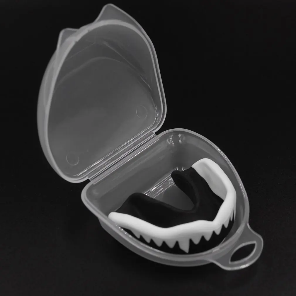 

Professional Mouth Guard Adult Karate Muay Safety Soft EVA Mouth Protective Teeth Guard Sport Football Basketball Thai Boxing