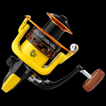 

WALK FISH Spinning Reel 12 Ball Bearing Metal Spool Fishing Reel 5.2:1 Fishing Wheels Coil Carp Fishing Tackle Accessories