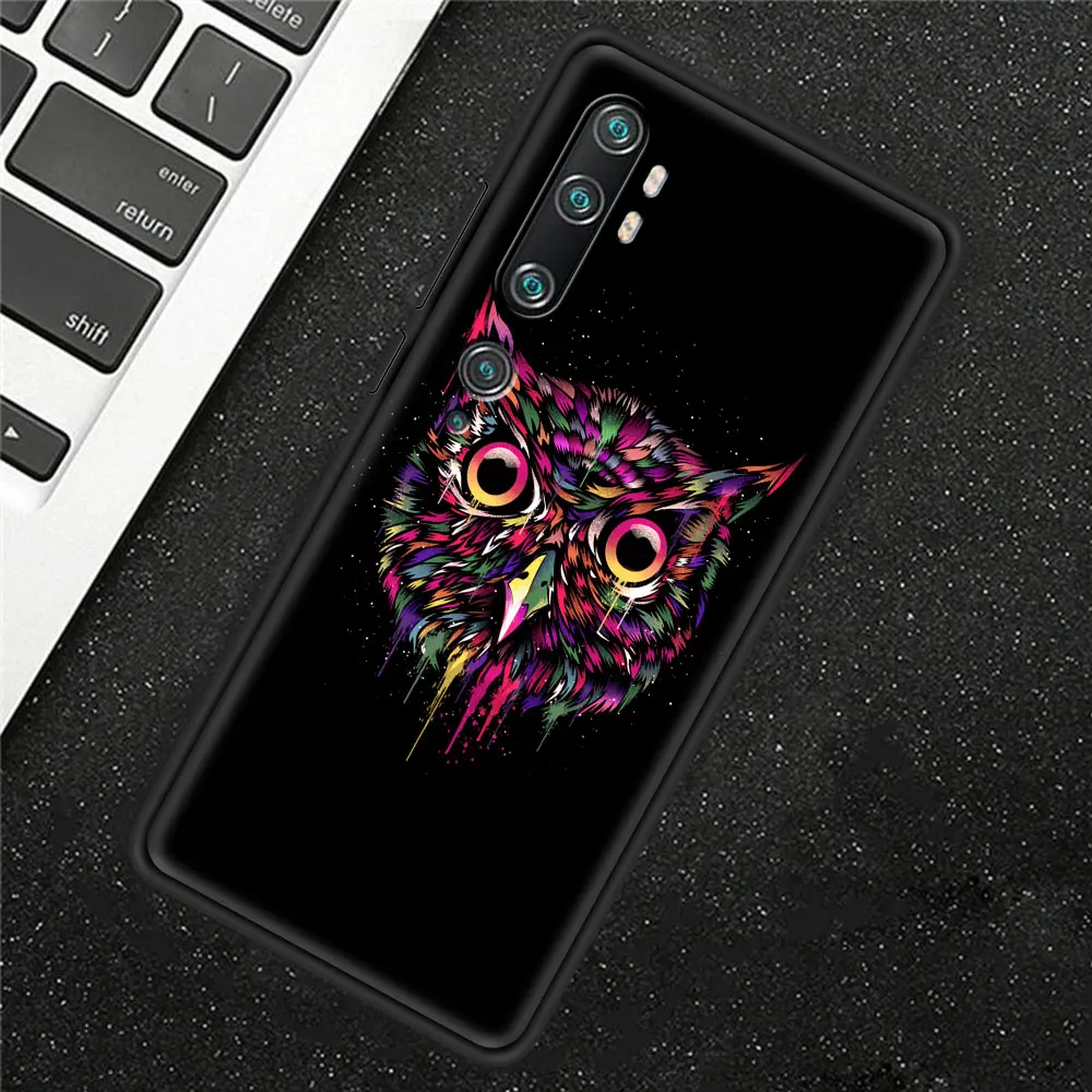 Adorable Baby Owl and Fox Cartoon Phone Case