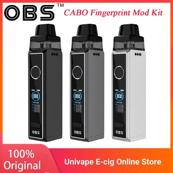 

Original OBS CABO Fingerprint Pod Mod Kit wi/ Max 80W Powered By Single 18650 Battery & 3.5ml Pod E-Cigarette Vape Kit vs Drag X