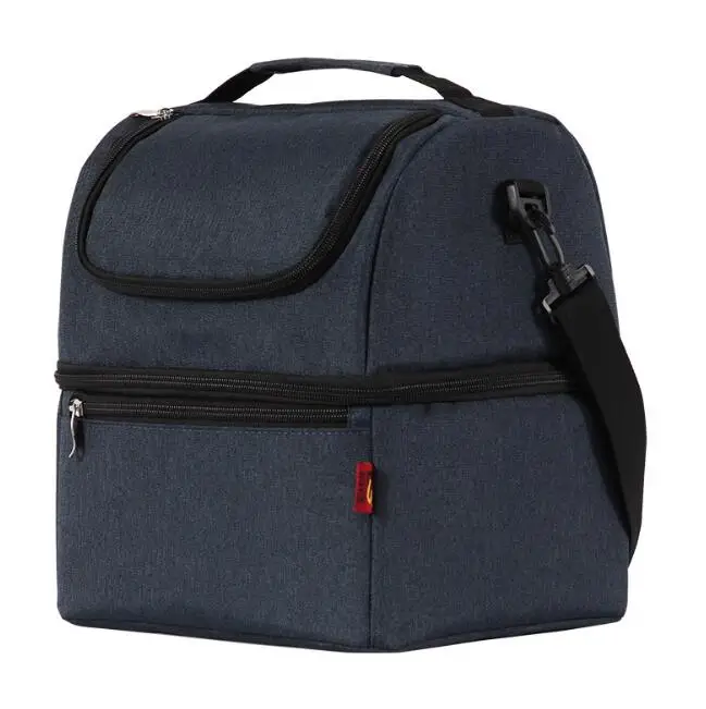Double-layer ice pack waterproof and leak-proof insulation bag