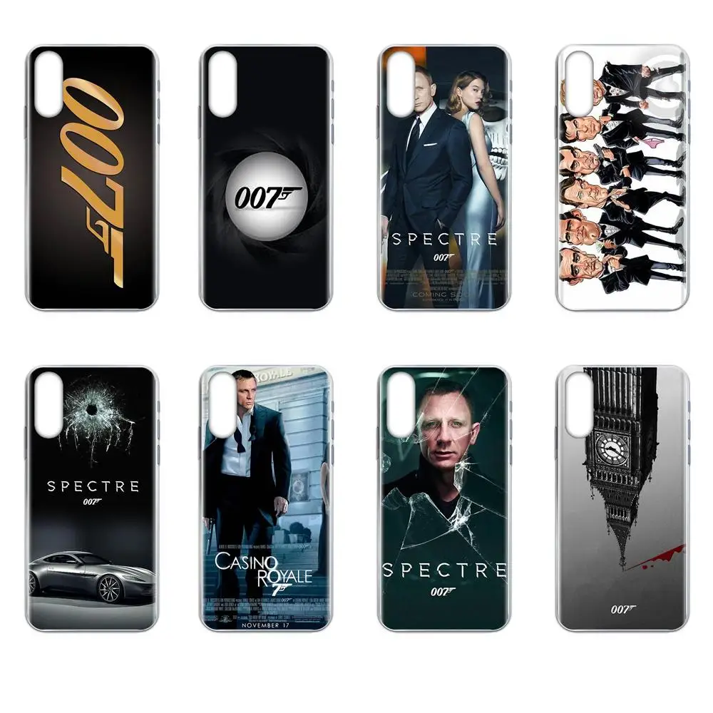 Джеймс Бонд 007 спонсоры Skyfall Spectre ТПУ Художественная печать для Samsung Galaxy S3 S4 S5 Mini S6 S7