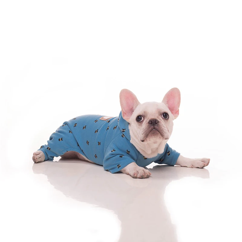 

Fall Winter Dog Clothes Hoodie Velvet Thicken Pet Jumpsuit Jacket Coat Cat Clothing Ropa Perro French Bulldog   