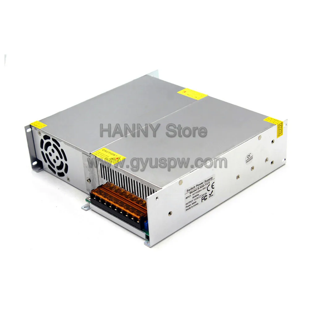 Питание DC 13,8 V 43,5 V 600W драйвер адаптера питания трансформатор AC110V 220V постоянного тока до DC13.8V Источники питания для светодиодный освещения CCTV