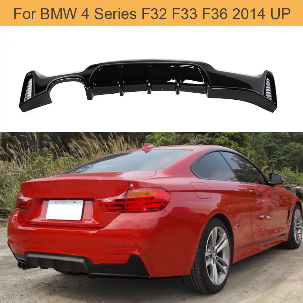 4 Series Car Bumper Lip Diffuser for BMW F32 F33 M Sport Only 14 17