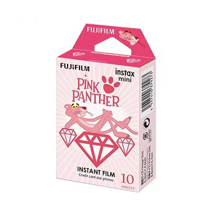 Panther Пленка Fujifilm Instax Mini на выбор фоторамка 10-100 лист фотобумага для камеры Instax Mini 9 Mini 8 Instant Mini 70 90 - Цвет: Panther