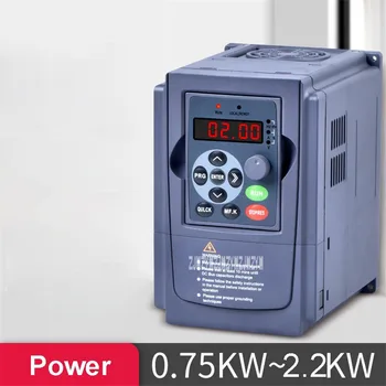 

G9000-0.75KW/1.5KW/2.2KW Industrial Frequency Converter Three-phase Motor Speed Control Frequency Drive Inverter AC380V±20%