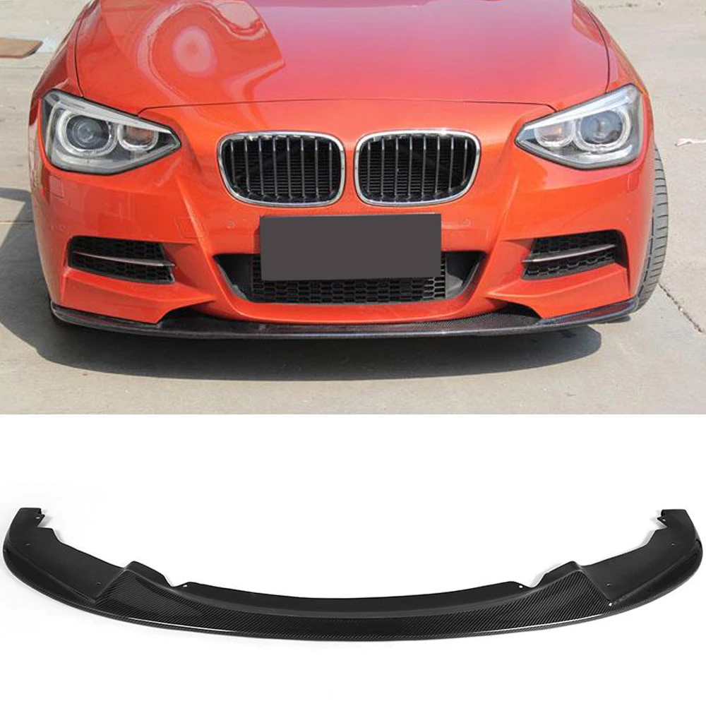 Передний бампер из углеродного волокна 1 серии спойлер для BMW F20 M Sport Hatchback 2 двери