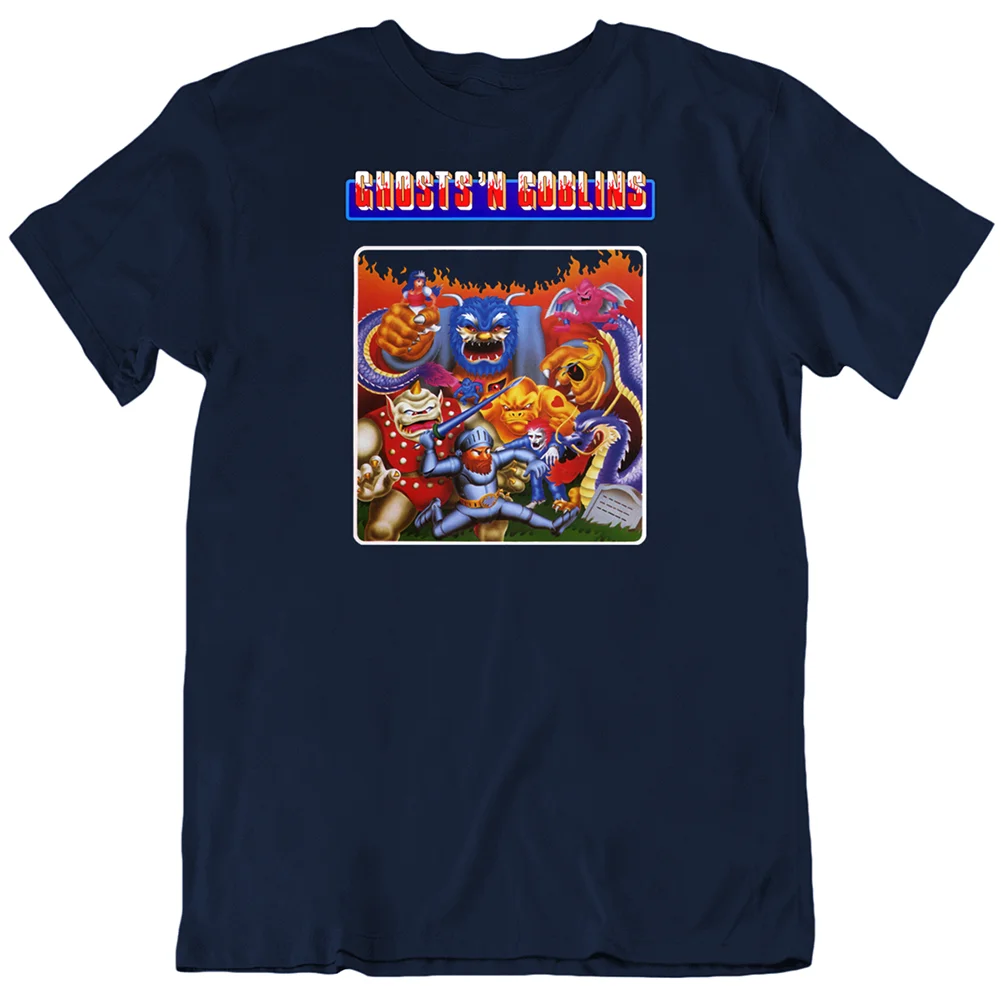 Ghosts N Goblins Nes футболка для видеоигр Мужская много цветов подарок новинка от США