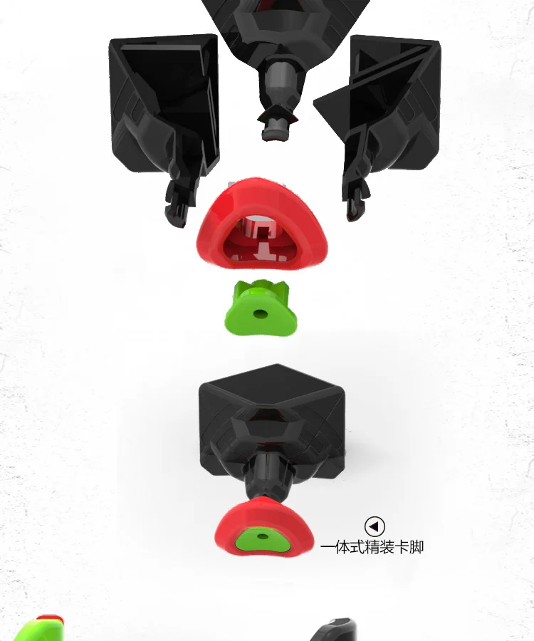 [XMD Magic Cube Xmd трехслойный черный и белый] Xman Xmd Design Rubik's Cube имеет отладочную смазку
