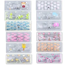 Милый Путешествия Для женщин прозрачный ПВХ очки коробка сумка чехол Защита переноски очки аксессуары