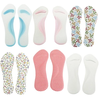 

Silicone High Heel Shoe Insoles Gel Palliative Non Slip Massage Cushions