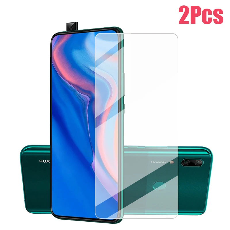 

2Pcs Protective Tempered Glass For Huawei P Smart Z Glass For Huawei P smart 2019 Hawei Psmart Z p smartz Screen Protector film