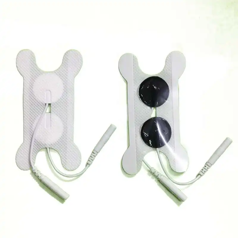 10Pcs Electrode Pads Throat Swallowing Disorder Test Unit No-woven Fabric Button Type Snap 2.5mm Physiotherapy Accessories free | Красота и