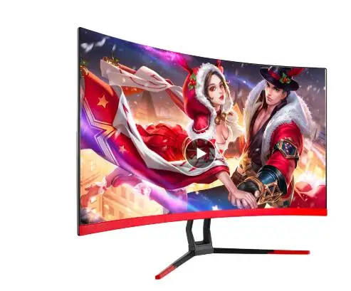 24-дюймовый 27 дюймов 1920 × 1080p TFT/LCD изогнутый экран ПК МОНИТОР 32 дюйма 75 Гц HD игровой