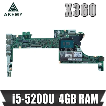 

For HP Spectre X360 13-4000 Laptop Motherboard 801507-501 With i5-5200U Processor 4GB RAM DA0Y0DMBAF0 Not Repaired