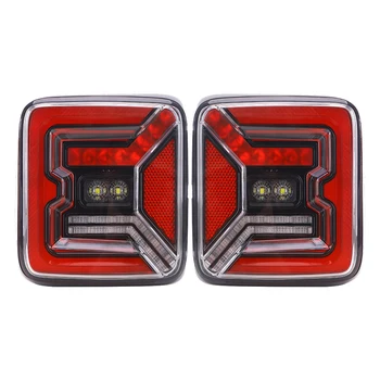 

1 pair Led taillight US and Euro edition for je ep for wran gler JL 2018+ reverse running brack light turning signal JL1168