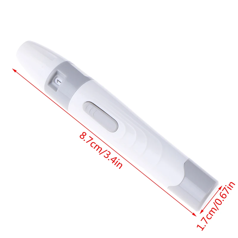 

1pcs Health Care Blood Sampling Pen Lancet Pen Adjustable Blood Glucose Lancing Device For Diabetes Mellitus Old Man