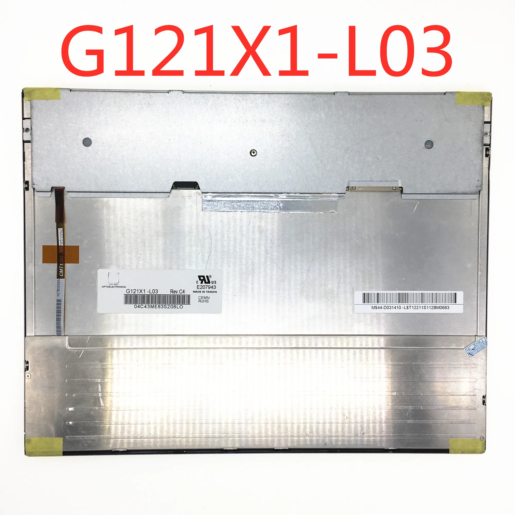 Может предоставить тестовое видео, Гарантия 90 дней G121X1-L03 12," 1024*768 ЖК-панель
