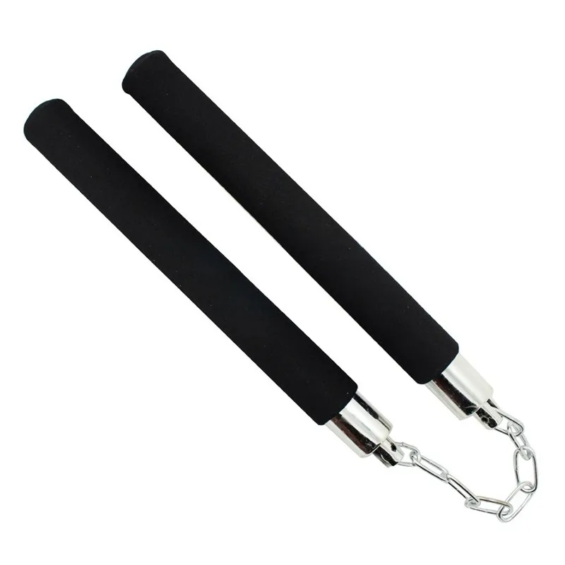 Вентилятор для боевых искусств губка фитнеса Nunchaku дети Кунг-фу начинающих
