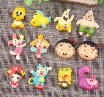 

wholesale! kawaii resin cabochons accessoires DIY flat back resin cartoon character monkey girl boy