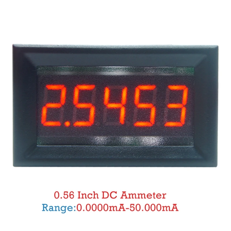 DC 0-50.000mA(50mA) Цифровой Амперметр 5-знака после запятой бит панель измерителя тока Датчик 0,36"
