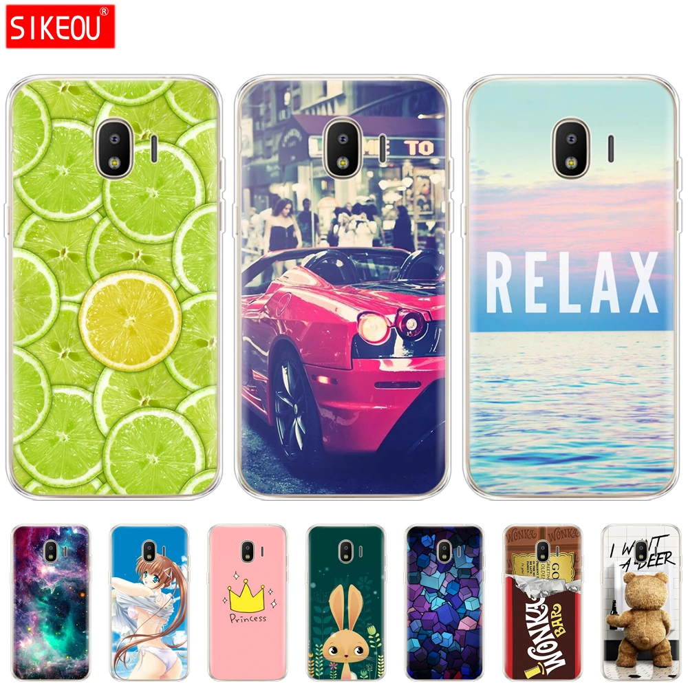 Чехлы для телефонов samsung J2 2018 pro case Slicon модная задняя крышка Samsung Galaxy j2 SM-J250F чехол