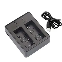 Usb Dual Charger + 2 Pcs Rechargeable Li-Ion Camera Battery For Eken H9 H9 Pro Sport Action Camera Fashion
