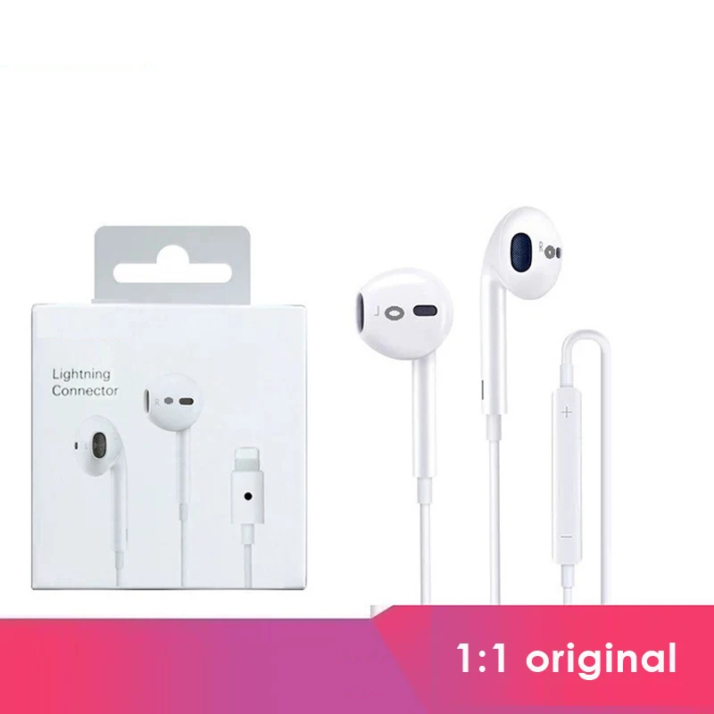 Jokod lightning Earphone Mini Earbuds Sport Headphone For iPhone Free shipping