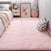 Nordic ins bedroom small carpet white plush bedside rug living room thick mats suitable for home decoration boy crawling carpet ► Photo 2/6