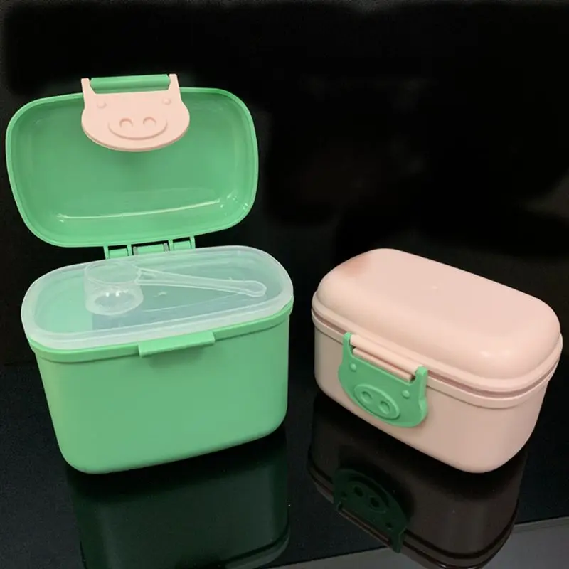 Детские Еда хранения молока с дозатором для молочной смеси в виде порошка, герметичный контейнер для коробок для закусок из CORB