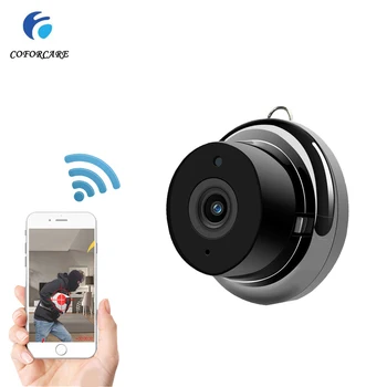 

COFORCARE Wifi Mini IP Camera 1080P HD IR Night Vision Camera Home Security surveillance WiFi Camera Baby Monitor IP Camera