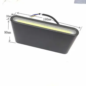 

2019 June new wall light Mounted 2pcs 12w Led Ceiling Lamp ip65 Led Panel Downlights For Bathroom Lighting Ac85-265v With Driver