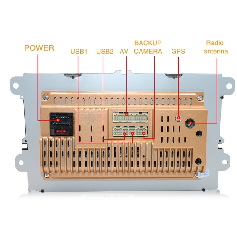  9 Inch 2 Din Auto Android 8.1 GPS Navigation Auto Stereo Radio Multimedia Player für Golf-Polo