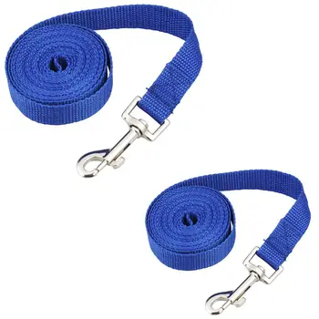 

2 Pcs Tracking Leash Towline Leash Leash Leash Training Leash Dog Leash Blue Length eter & 10Meter