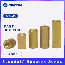 [M2 M2.5 M3 M4 M5 M6] pirinç çiviler ayağı Standoff paspayı vida izolasyon aralığı vidalar B039(China)