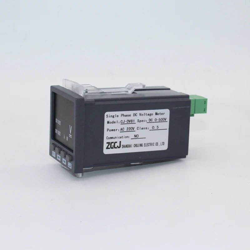DC0-500V вольтметр цифровой измеритель напряжения постоянного тока 48*48*80 мм Малый размер V Панель метр
