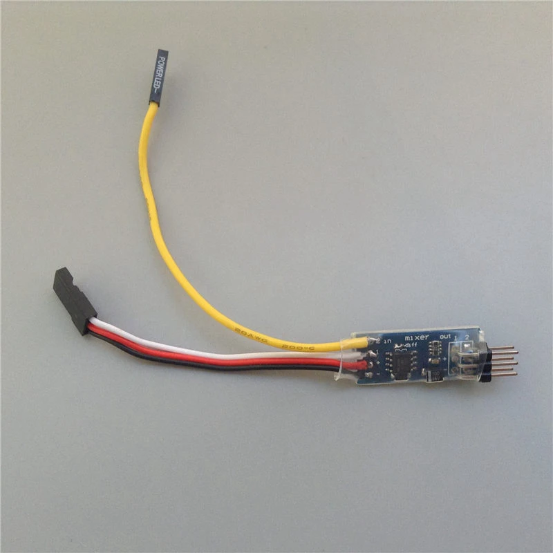 

3CH Throttle Control 6CH Board Control Differential Gear Double Motor Dual ESC Differentials for RC Drone Tank Boats Accessories