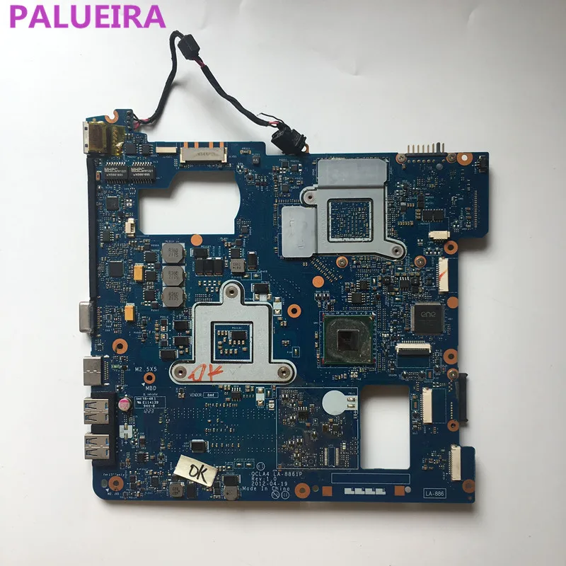 PALUBEIRA QCLA4 LA-8861P BA59-03397A BA59-03397B ноутбук материнская плата для Samsung NP350 NP350V5C 350V5X QCLA4 HM76 DDR3