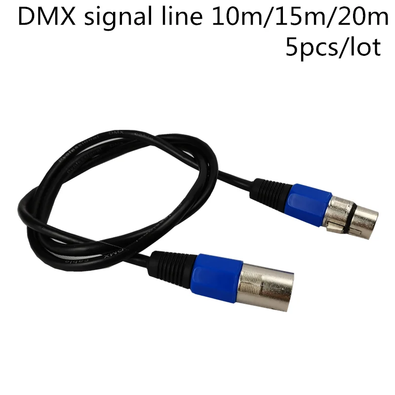 5 предметов в партии 3-PIN DMX сигнальная линия (10 м 15 20 м) сценическое освещение dmx