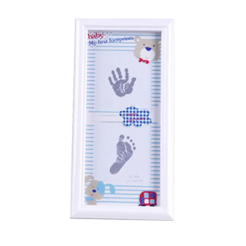 Фоторамка для новорожденных младенцев с изображением грязи и рук, сувенир для малышей, подарки для родителей на сто дней, настенные