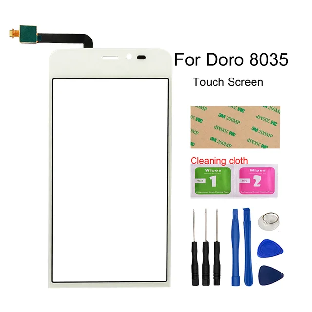For Doro 8030 8031 8035 Touch Screen Digitizer New Touch Glass Panel Sensor Parts Free shipping|Mobile Touch Panel| - AliExpress