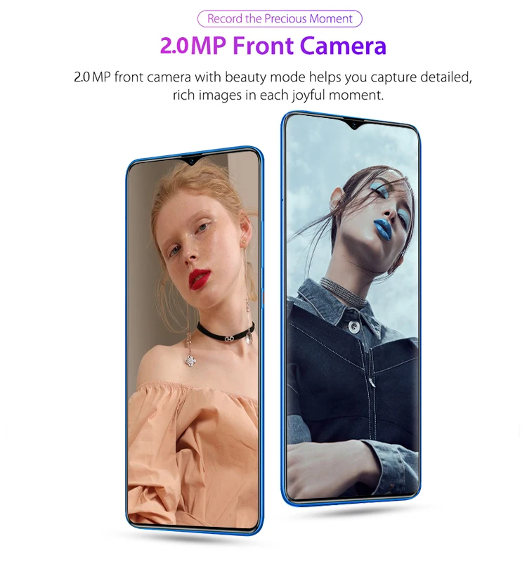SOYES S20 Plus 6.7Inch 4800mAh Cell Phone Water Drop Screen Smartphone 2GB+32GB Global Version Hexa Core Mobile Phones