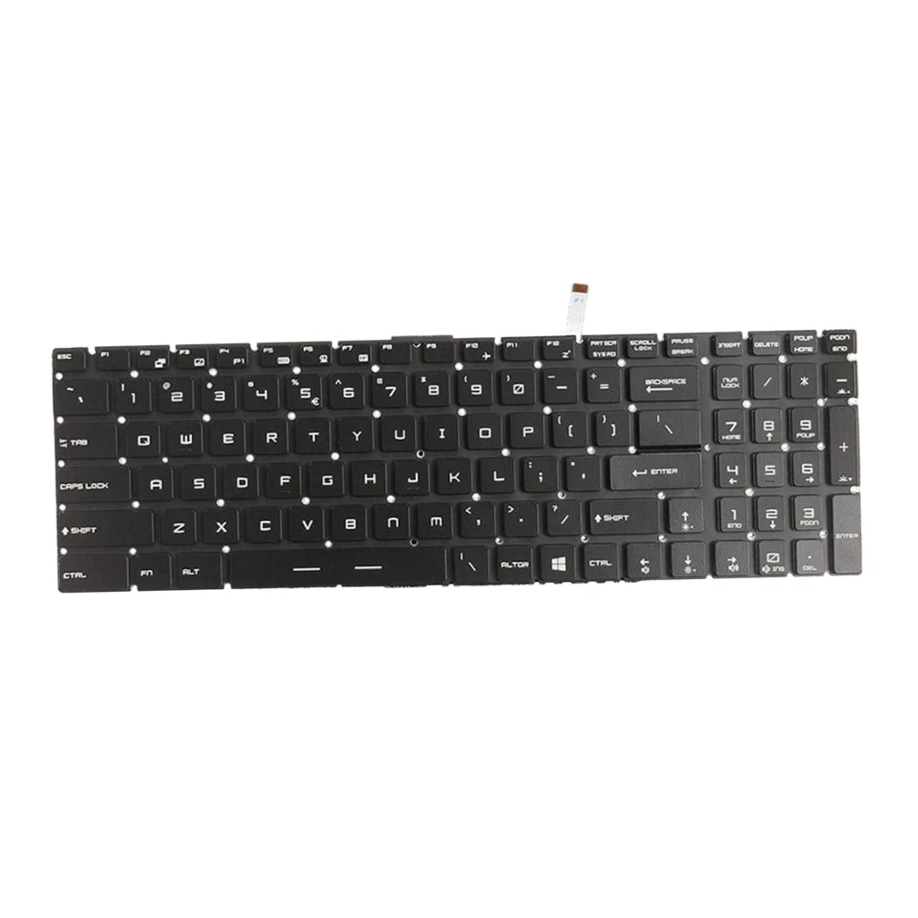 

US Layout Laptop Replacement Colorful Backlit Keyboard for MSI GT72 GS60 GS70 WS60 GE72 GE62 Keyboard Brand New High Quality