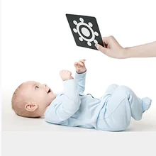 

Montessori Baby Toys Black White Flash Cards High Contrast Visual Stimulation Learning Activity Flashcards Baby Gifts C0642H