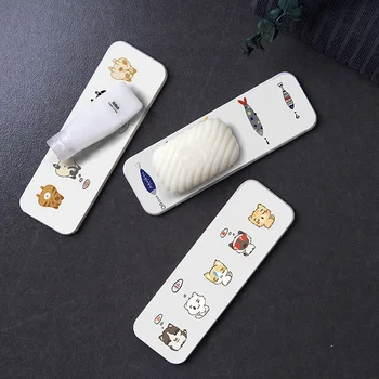 

Natural Ibs Wind Diatom Mud Absorbent Pad Wash Table Diatomaceous Earth Waterproof Coaster Tray Pad Bathroom Mat Set Bath Mat