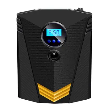 

Pump Car Portable Air Compressor Multi-functional Pump Digital Tire Inflator DC 12V Auto Air Pump for Car Motorcycle LED Light