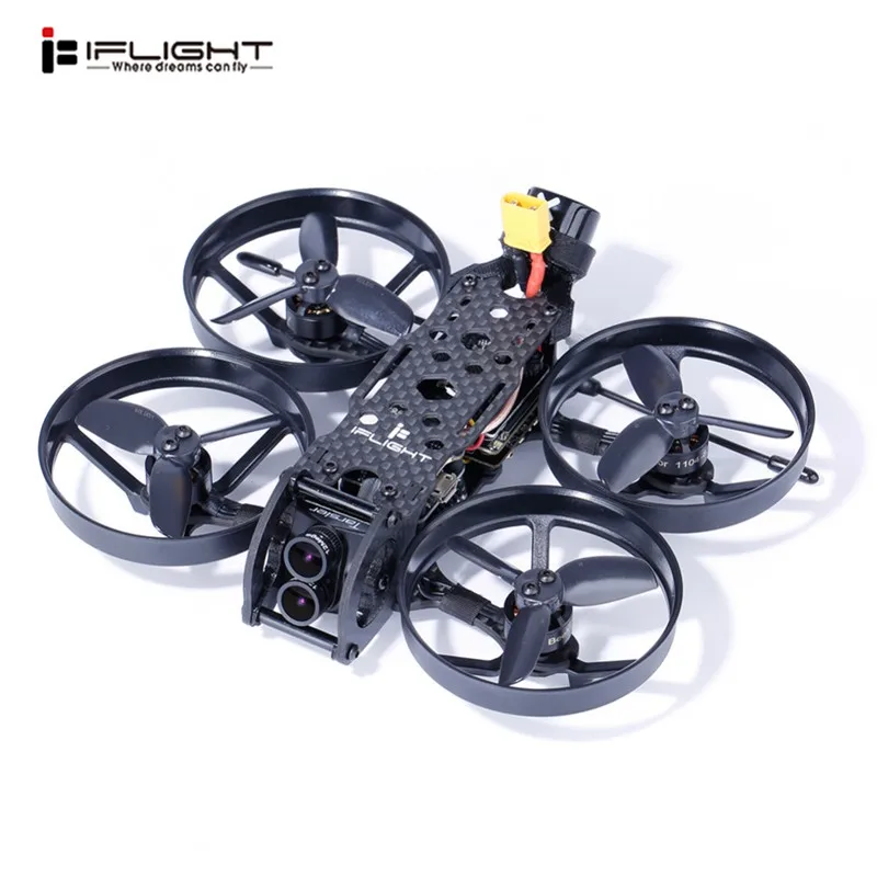 

iFlight Cinebee 4K 107mm F4 OSD 4S Whoop FPV Racing Drone PNP BNF w/ Caddx.us Tarsier Dual Lens Camera