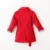 Baby Vintage Tench Coat Boy Girl Clothes Ветрозащитная Куртка Британская Двубортная ветровка Отложной Воротник пуговицы Ремень Дети